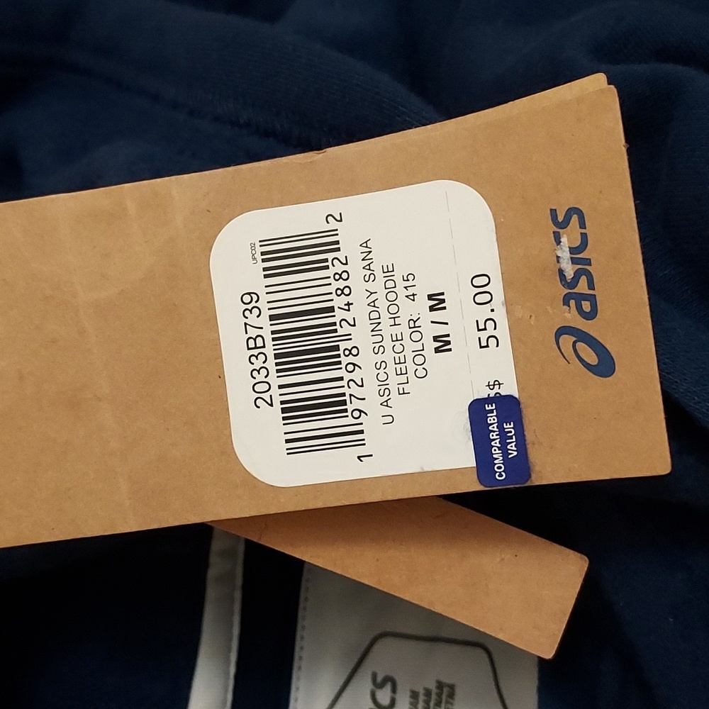Asics Unisex Sunday Sana Fleece Hoodie - Picture 13 of 13